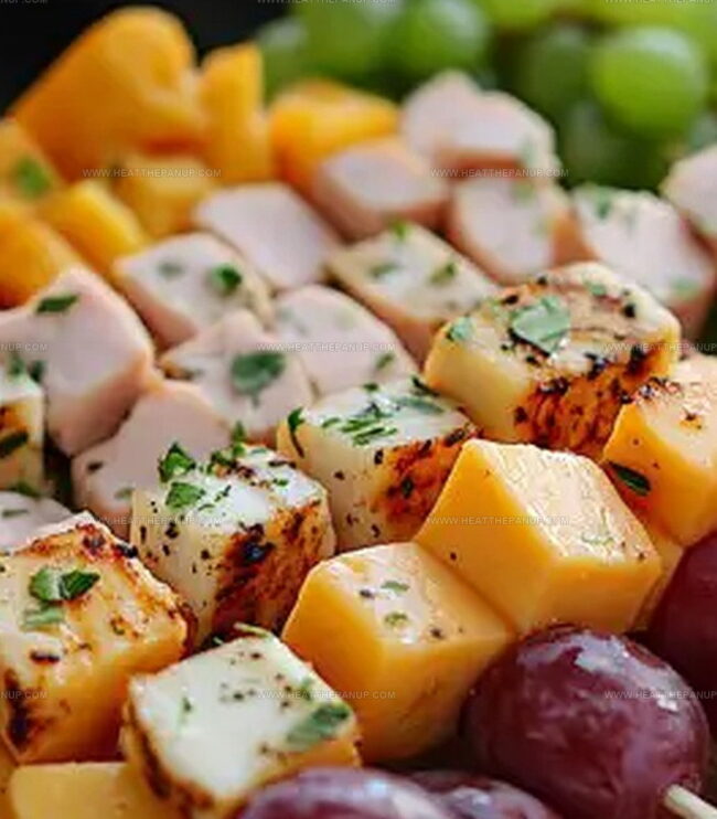 How to Skewer Cheese and Meat Kabobs