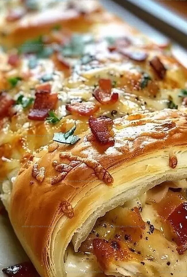 Why Chicken Bacon Stromboli Tastes Amazing