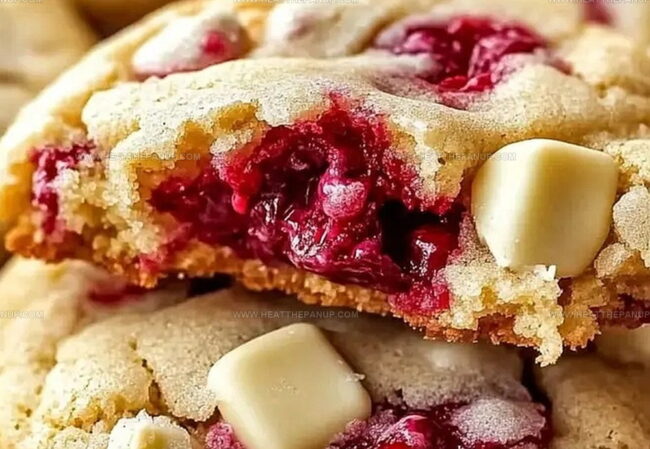 How to Bake Raspberry White Chocolate Cookies