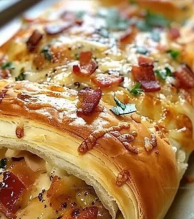 How To Make Chicken Bacon Stromboli