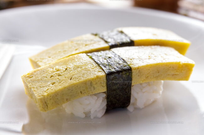 Tamago Nigiri Sushi