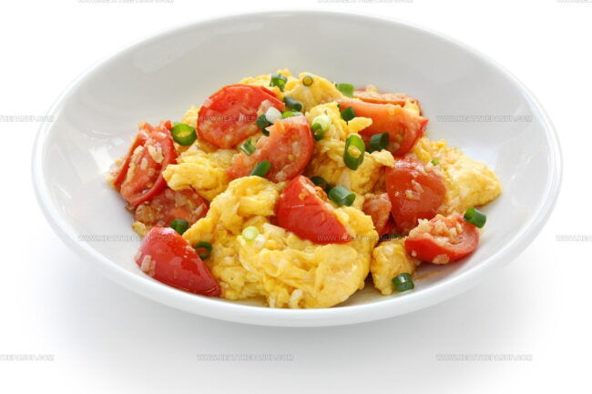 Tomato And Egg Stir-Fry (Fan Qie Chao Dan)